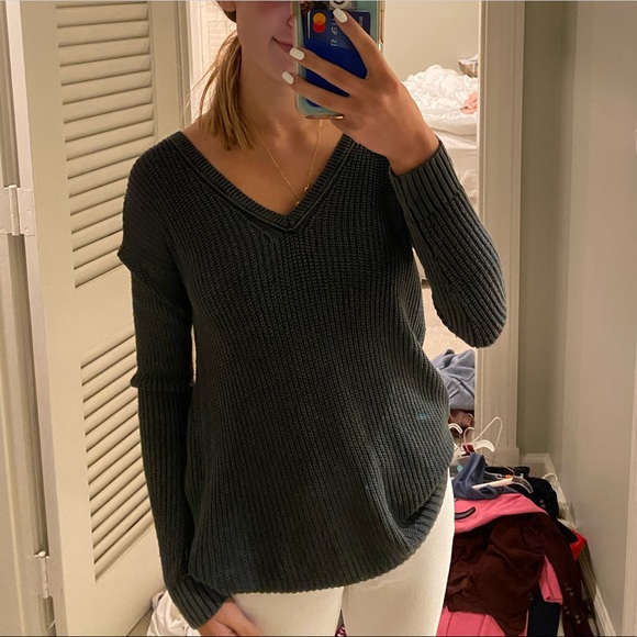 gray sweater - Picture 2 of 3